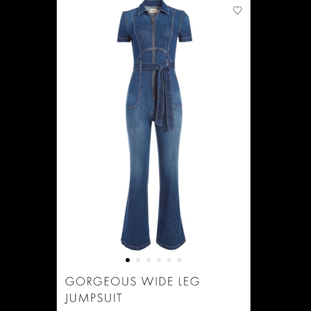 GORGEOUS WIDE LEG JUMPSUIT in Love Train